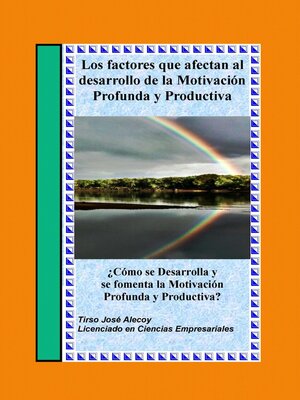 cover image of Factores Que Afectan Al Desarrollo De La Motivación Profunda y Productiva